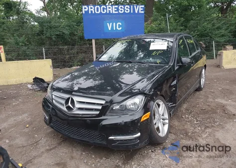 2012 Mercedes-Benz C 250 Luxury/Sport from USA, damaged, VIN WDDGF4HB8CA632100